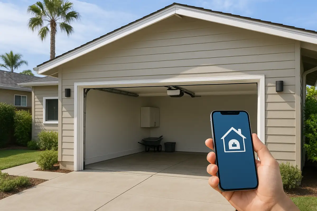 Garage Door Automation and Smart Home Integration with ACA Garage Door Repair in Redwood City, CA
