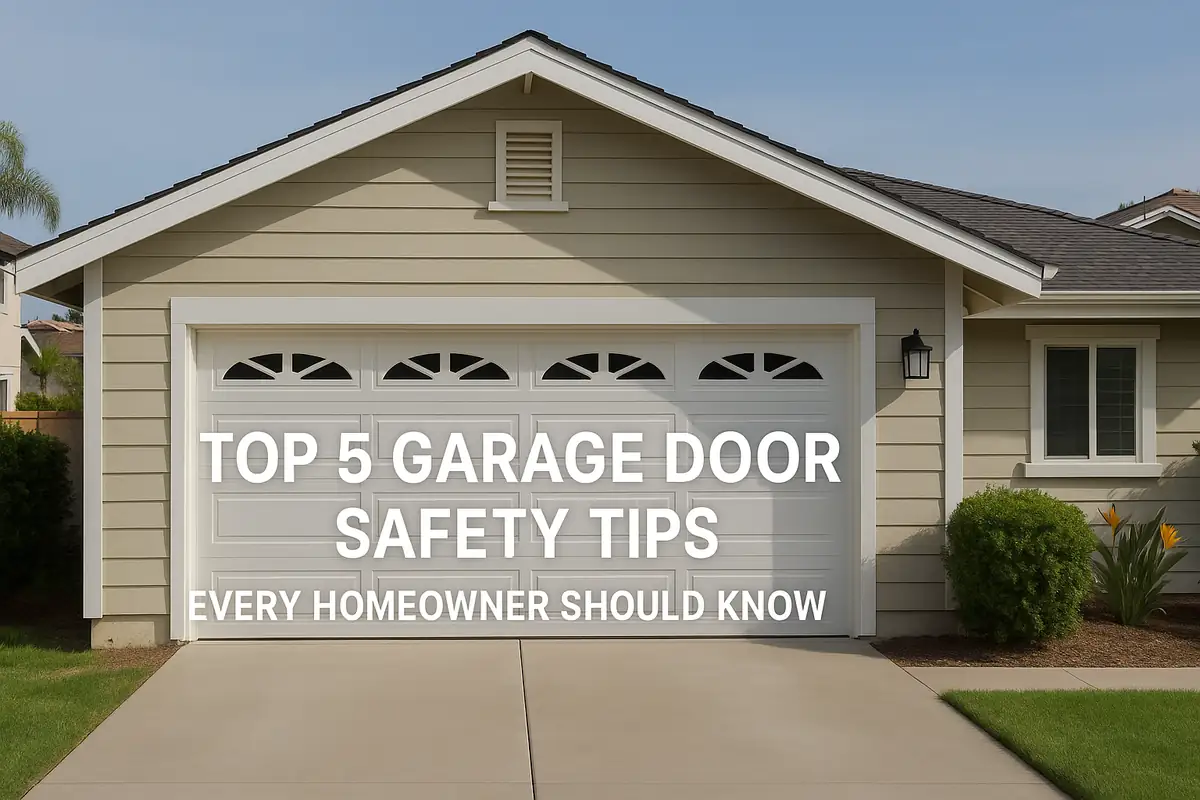 The Benefits of Insulated Garage Doors: Keep Your Redwood City Home Comfortable